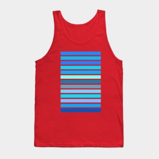 Blue stripes Tank Top